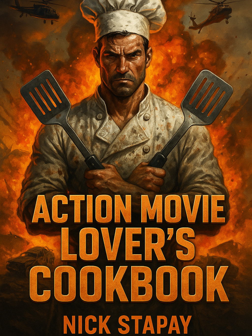 Cover of Action Movie Lover's Cookbook by Nick Stapay