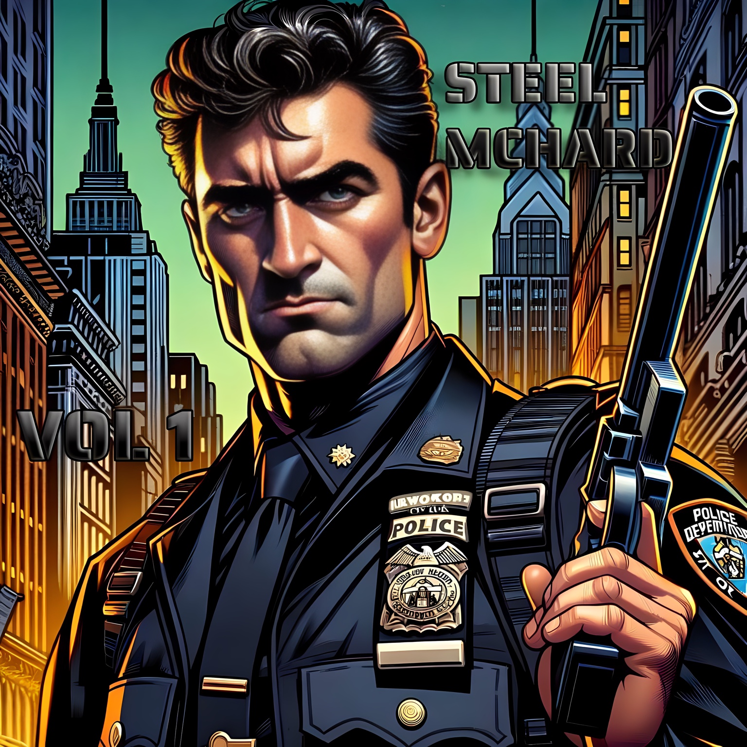 Cover of Steel McHard, Volume 1 by Nick Stapay